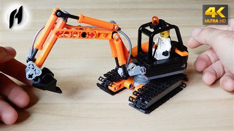 lego mini excavator build